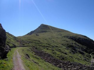 La Punta Fattière dopo il Colle della Vecchia