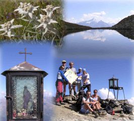 In vetta al Monte Fallere