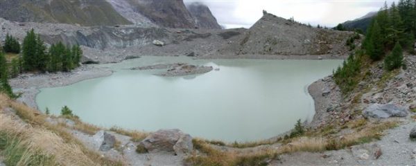 Il laghetto del Miage