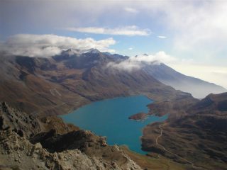 Il Lago del Moncenisio dalla Vetta