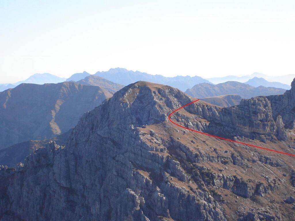 Itinerario di salita