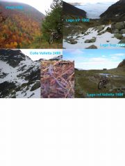 Collage di nuvole, laghi, colli e... vipera!!!