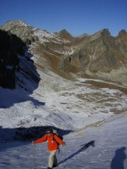 Carlo arriva al passo Chersogno SE