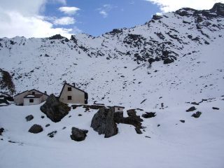 il rifugio Lago Verde 2583