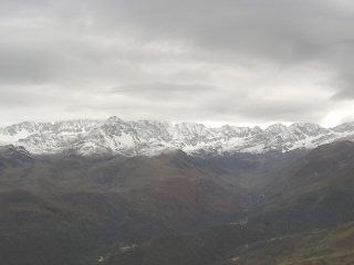 il Monviso oggi non si e' fatto vedere
