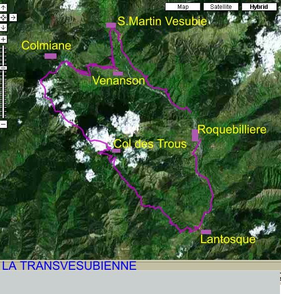 Mappa Google con mio tracciato GPS
