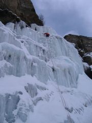Marco alla fine del primo salto