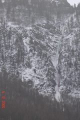 la cascata coi suoi salti