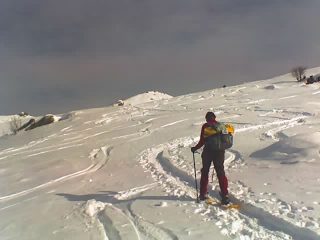 in vista della cima