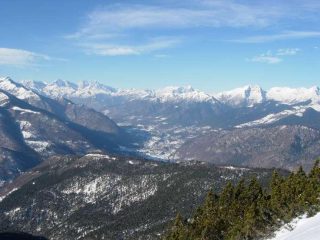 Panorama dalla vetta