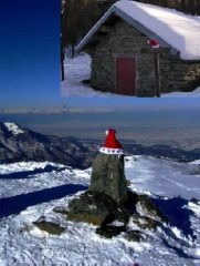 strani segnavia a Baus Lula ed in cima