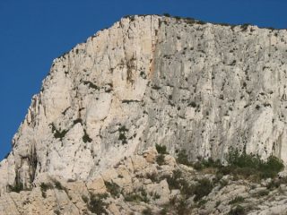 La parete della Cret St Michel