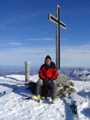 luciano in vetta al mondolè