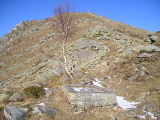 l'abbeveratoio e la punta arbella