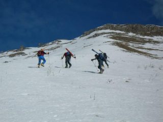 Risalendo il costone