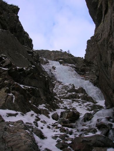 la cascata di voo..da vicino