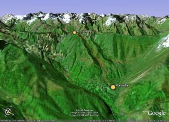 Visto il tempo meglio delle foto la traccia gps della giornata!!