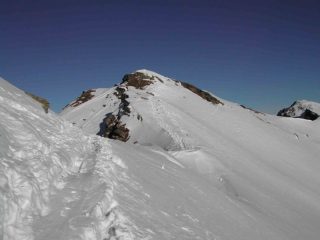L'ultimo tratto prima della cima