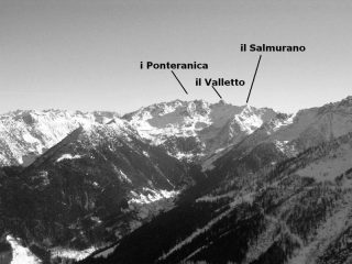 L'alta Val Gerola vista dal Monte Colombana