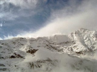 Punta Rasciassa dal Vallone di Cervetto