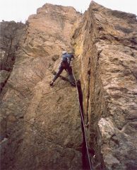 Il diedro del secondo tiro