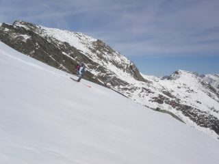 Tratto con bella neve