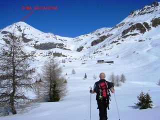 LA CIMA DI SCHIAZZERA DAI PRESSI DEL RIFUGIO