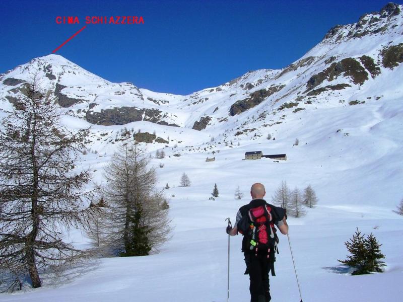 LA CIMA DI SCHIAZZERA DAI PRESSI DEL RIFUGIO