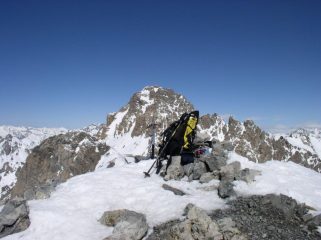 l'Oronaye dalla cima