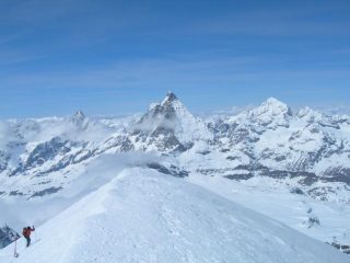Ale quasi in vetta e Cervino