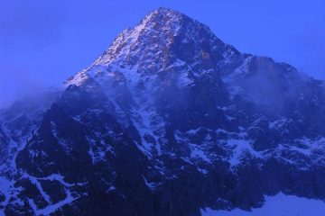 le prime luci del sole sul Monte Matto (24-4-2006)