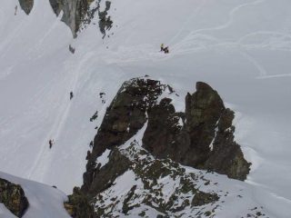 Arrivo dalla Tuoi Hutte al colle delle Jam Spitze.