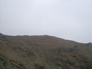 La cresta di Rocce Bianche