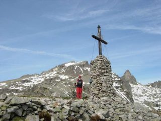 Patrizia sulla Cima Salauta