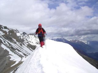 sulla cresta dopo il Colle