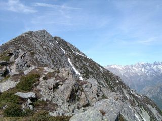 La cresta N-E del Monte Canaussa