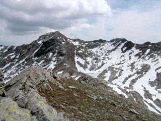 Dalla Punta Giassetto, vista su Cime Centrale ed Occidentale delle Chiose