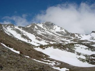 La Punta Barasson dal Vallone di Menouve