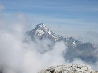 Il Monviso dalla vetta