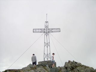 La grande croce di vetta
