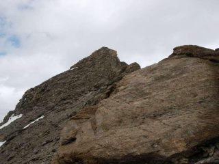La Pointe du Montet dalla cresta