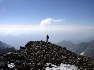in cima