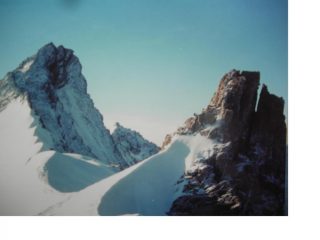 Il Nadelhorn dallo Stecknadelhorn