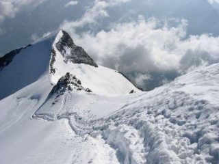 Al ritorno, poco sopra il Windjoch