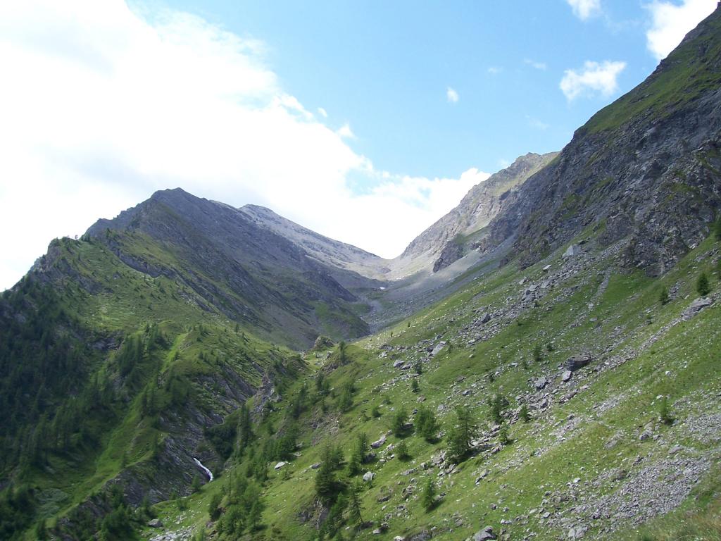 Vallone della Longia dal Colle della Bocchetta