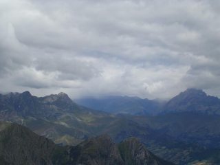 Nubi sul Monviso
