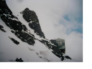 La Monchshutte rientrando dalla vetta...