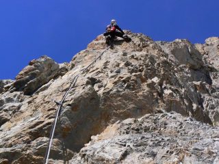 Quarto tiro, pilasto di 5+/6a
