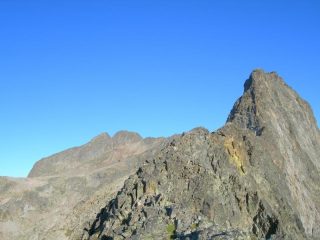 La cresta della Maledìa ed il Gelàs sullo sfondo
