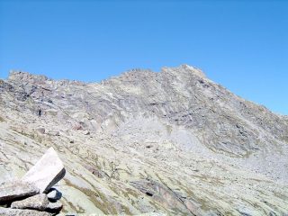 La parete sud-ovest del Monte Colombo